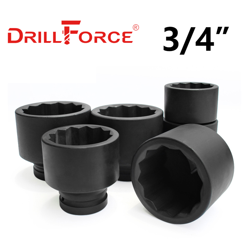 Pneumatic Impact Wrench - Drillforce 17–50 mm Schlagschrauber, Torx-Kopf, 12