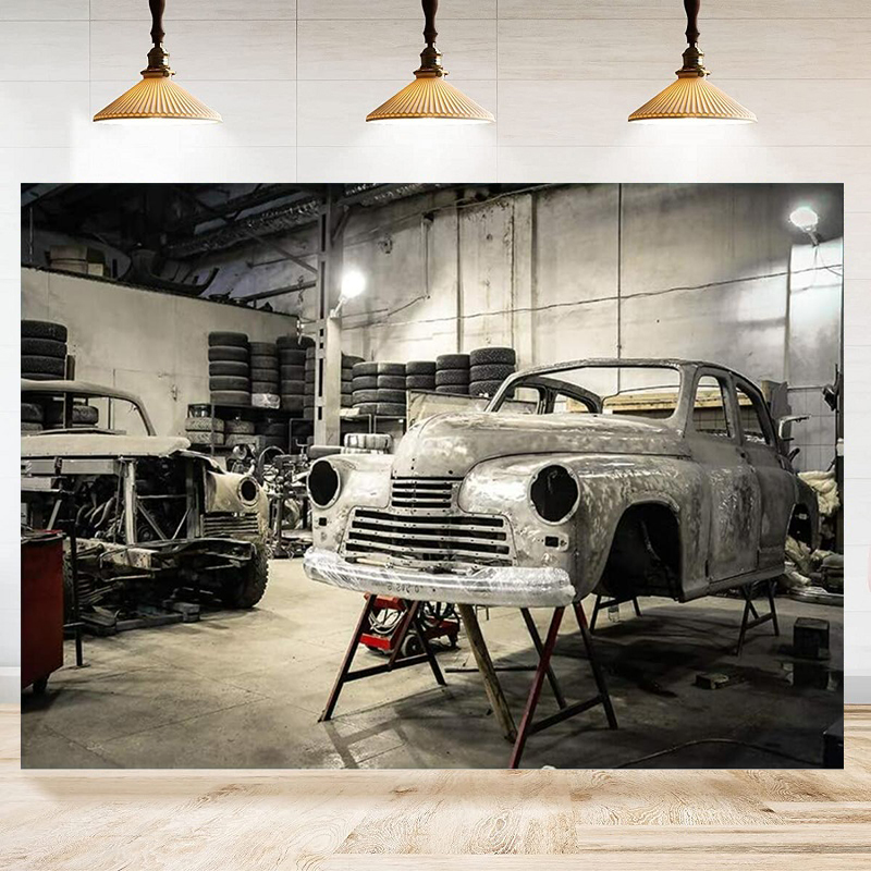 Autoreparaturwerkstatt Reifenl – Auto Repair Shop Background Bewertung und Preis
